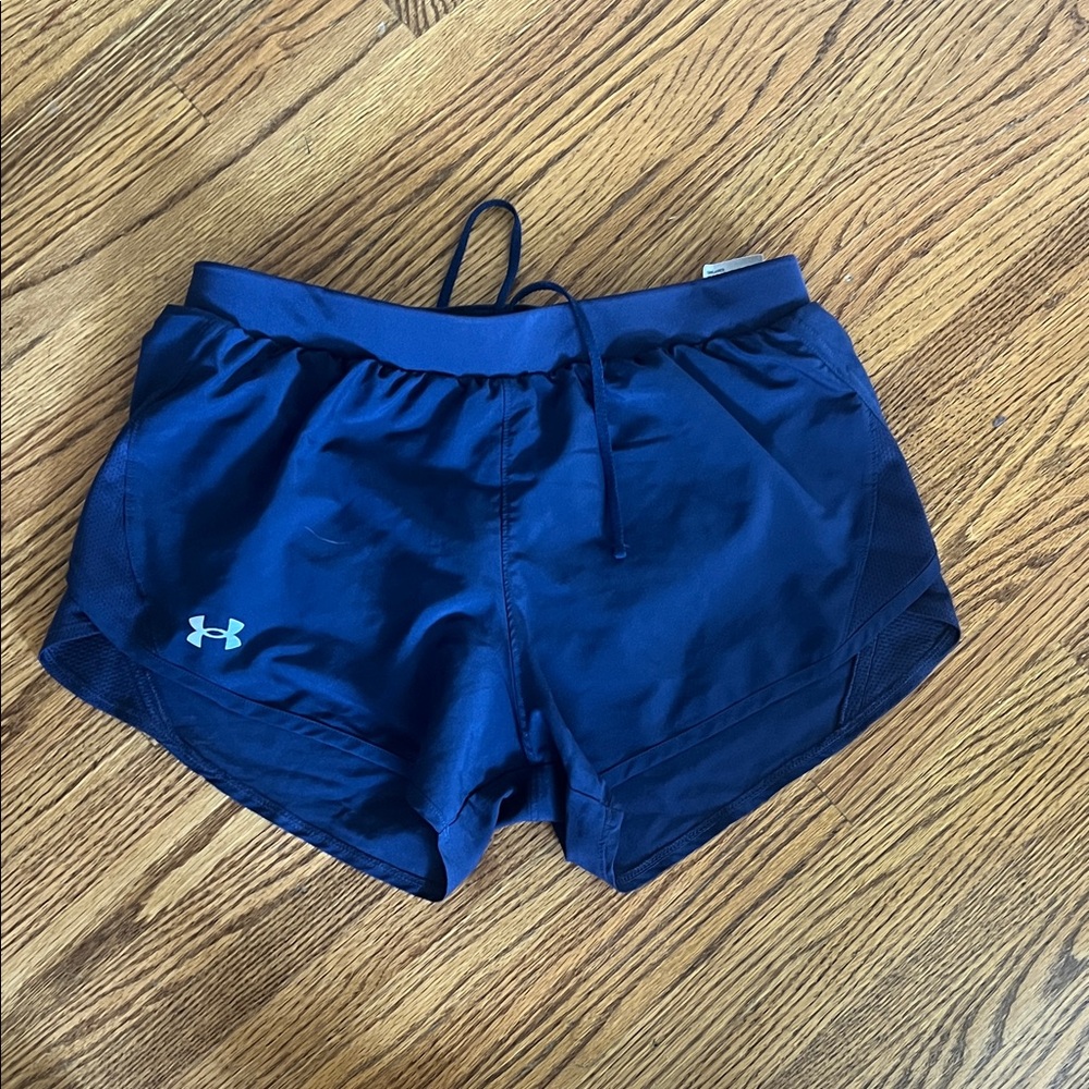 Under Armour Women's Dark Blue Athletic Shorts
